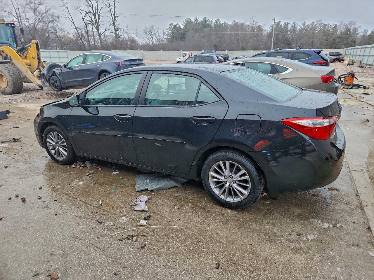 2014 Toyota Corolla Le Plus Black vin: 5YFBURHE6EP037567