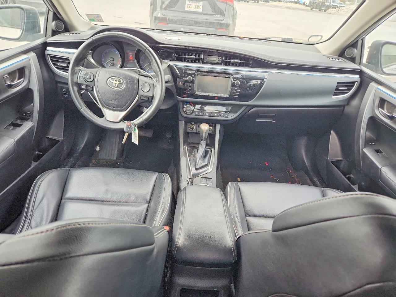 2014 Toyota Corolla S Premium Silver vin: 5YFBURHE6EP068821