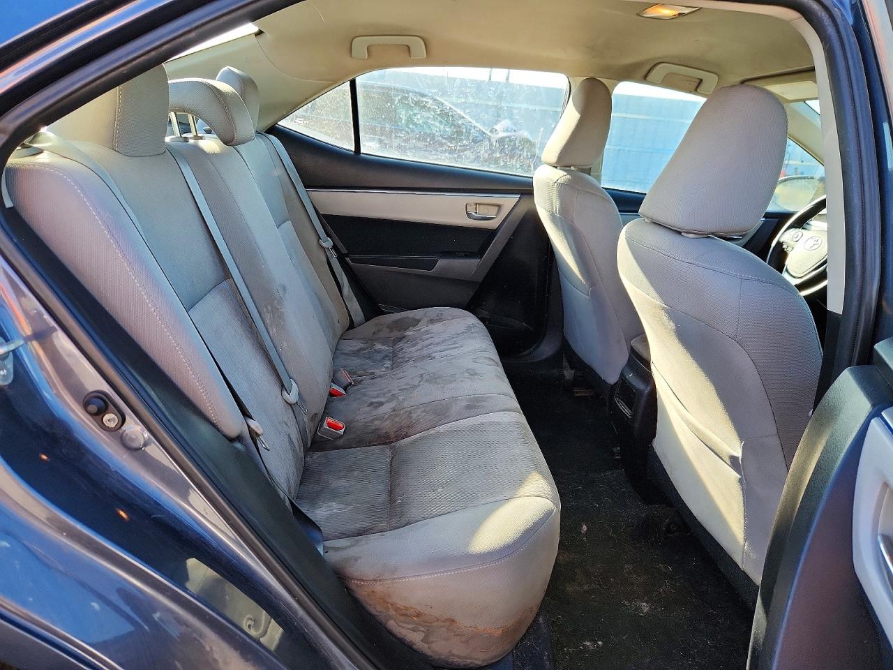 2014 Toyota Corolla Le Blue vin: 5YFBURHE6EP088972