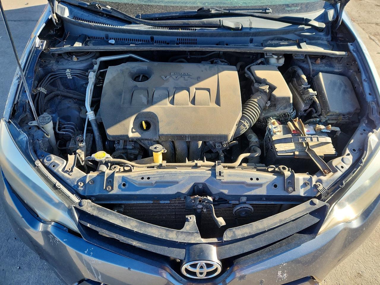 2014 Toyota Corolla Le Blue vin: 5YFBURHE6EP088972