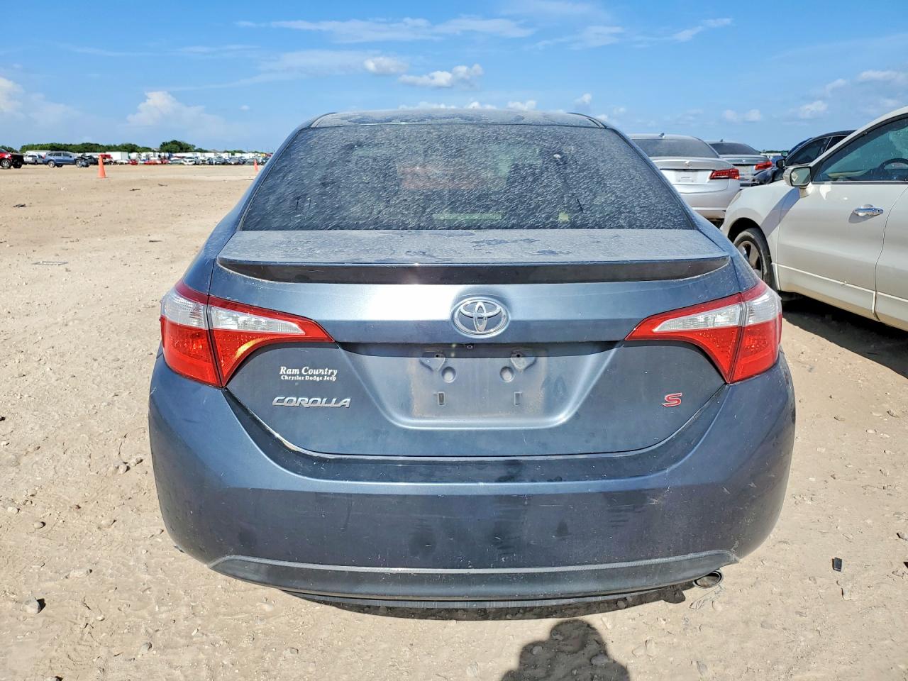 2014 Toyota Corolla S Plus Blue vin: 5YFBURHE6EP152573