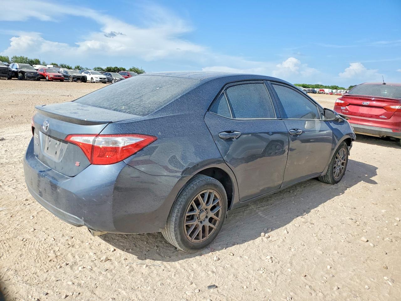 2014 Toyota Corolla S Plus Blue vin: 5YFBURHE6EP152573