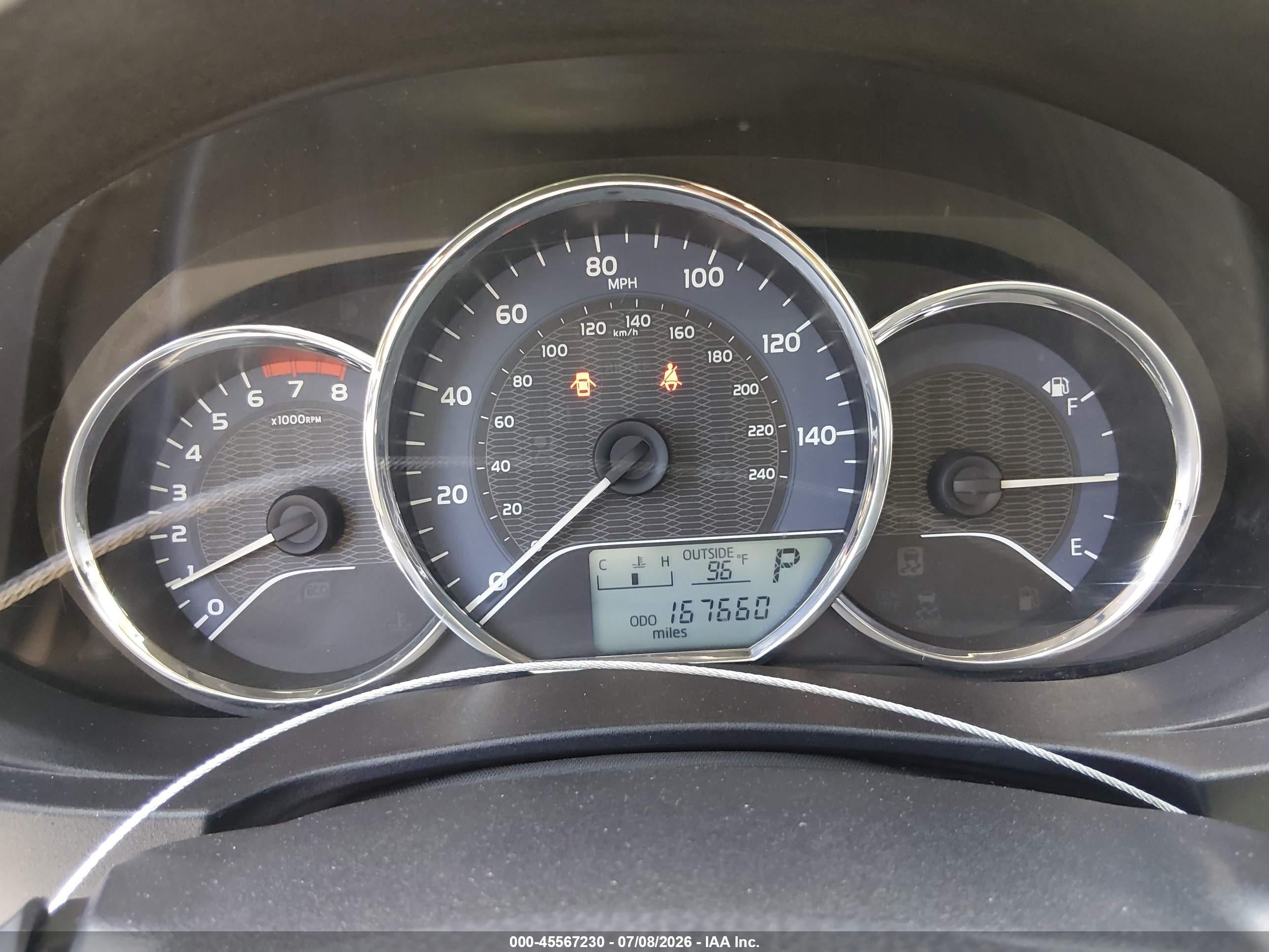 2014 Toyota Corolla Le Red vin: 5YFBURHE6EP152962