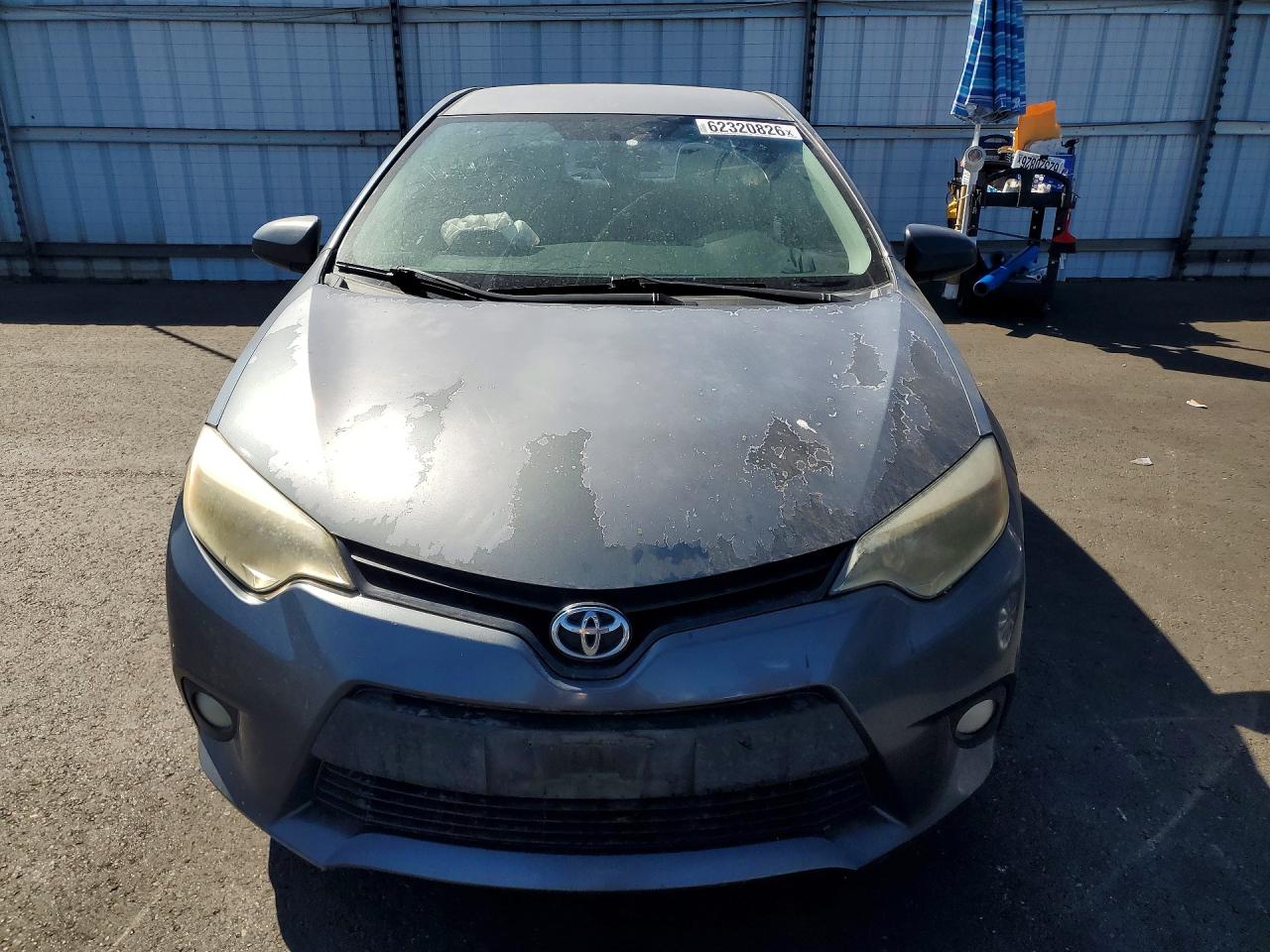 2014 Toyota Corolla Le Plus Blue vin: 5YFBURHE6EP173522