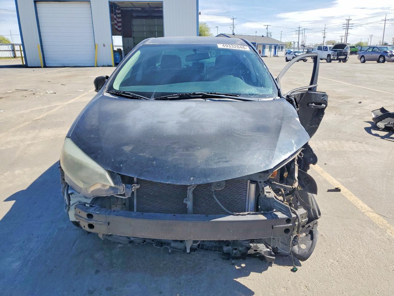 2015 Toyota Corolla S Plus Black vin: 5YFBURHE6FP190807