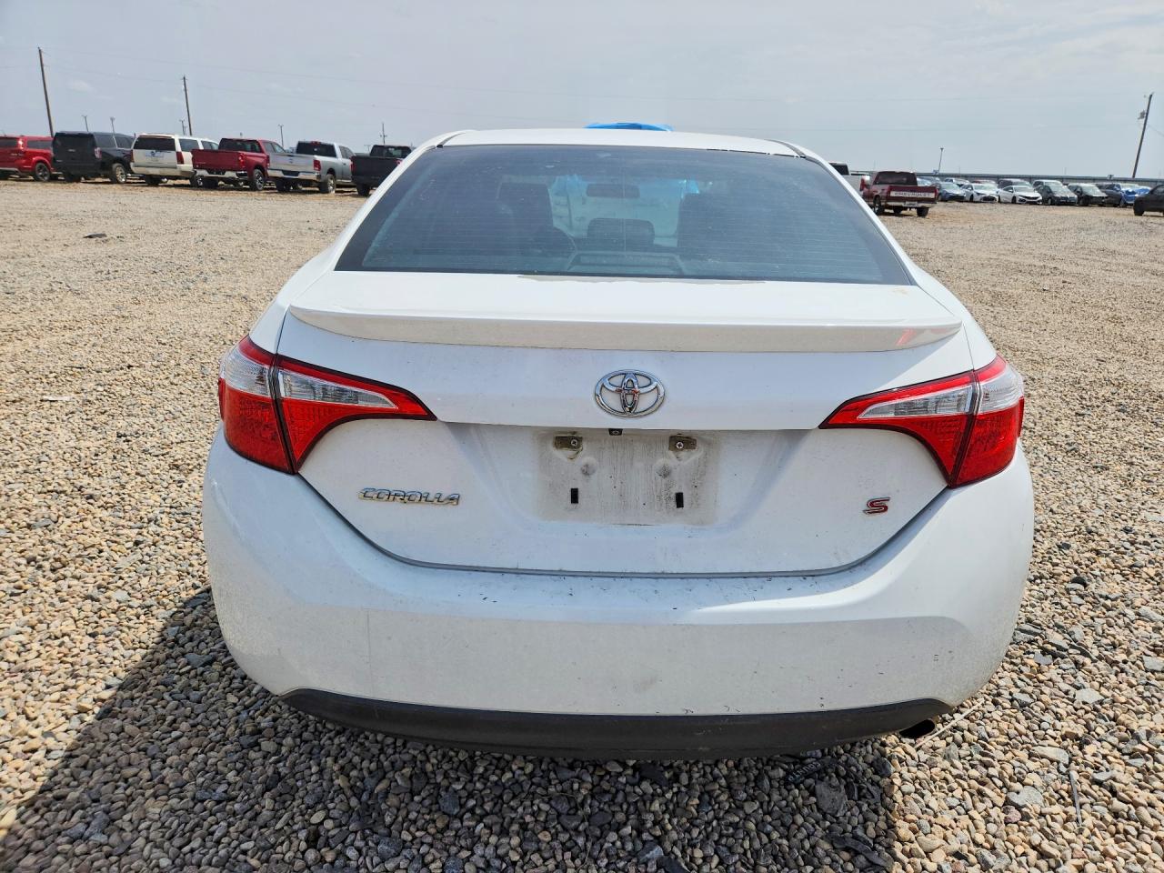 2015 Toyota Corolla S Plus Белый vin: 5YFBURHE6FP201062