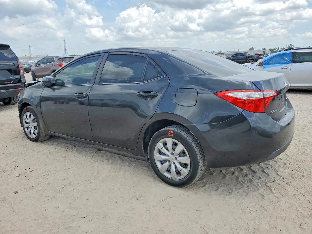 2015 Toyota Corolla Le Черный vin: 5YFBURHE6FP228259