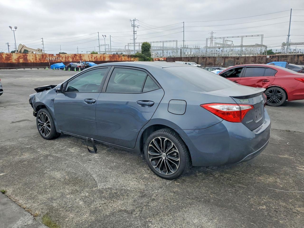 2015 Toyota Corolla S Plus Gray vin: 5YFBURHE6FP237110
