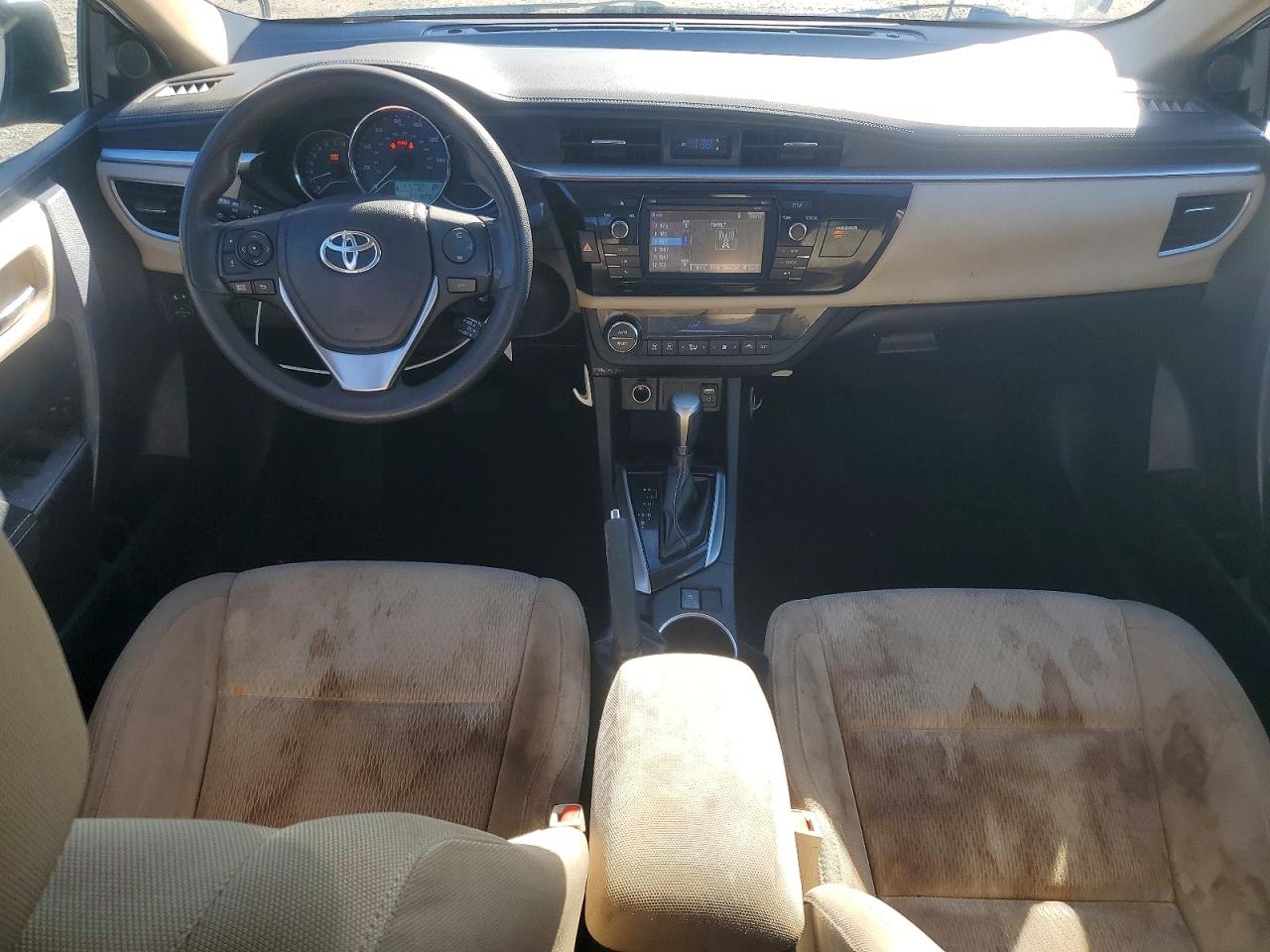 2015 Toyota Corolla Le Plus Gray vin: 5YFBURHE6FP261066