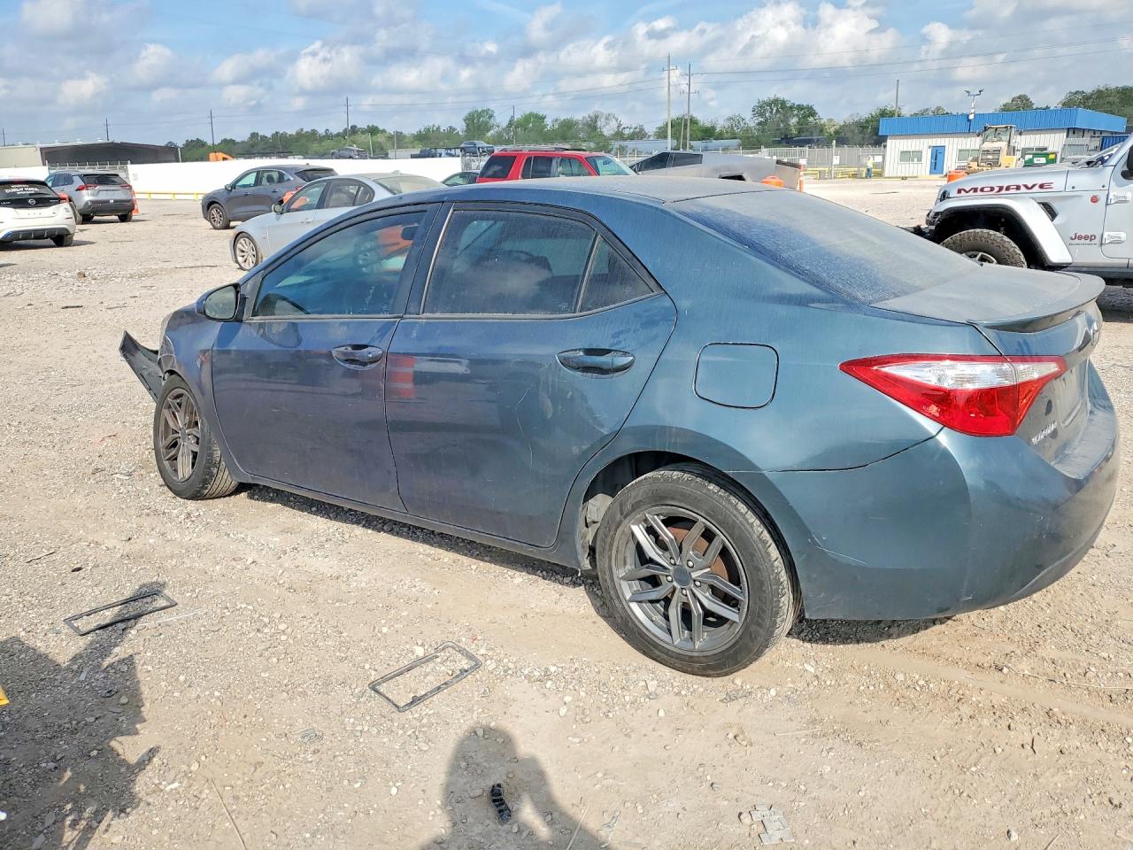 2015 Toyota Corolla Le Бирюзовый vin: 5YFBURHE6FP306586