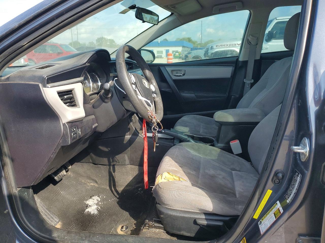 2015 Toyota Corolla Le Бирюзовый vin: 5YFBURHE6FP306586