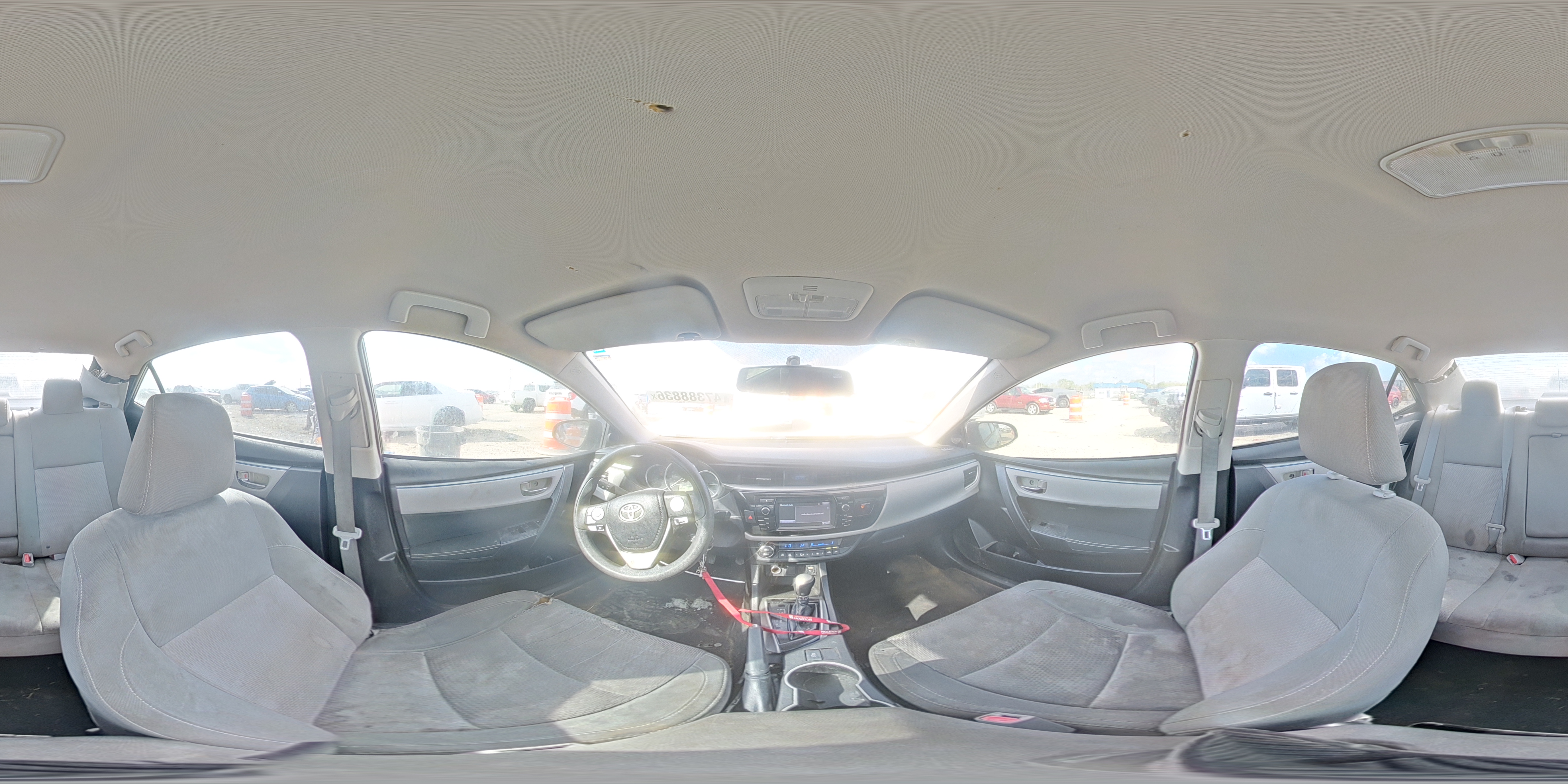 2015 Toyota Corolla Le Бирюзовый vin: 5YFBURHE6FP306586