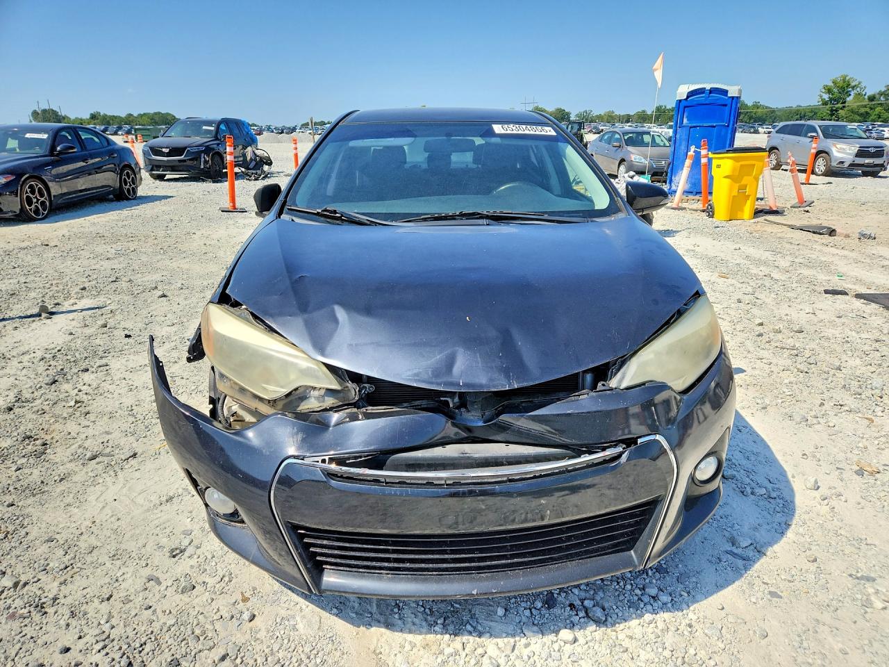 2015 Toyota Corolla S Plus Black vin: 5YFBURHE6FP309455