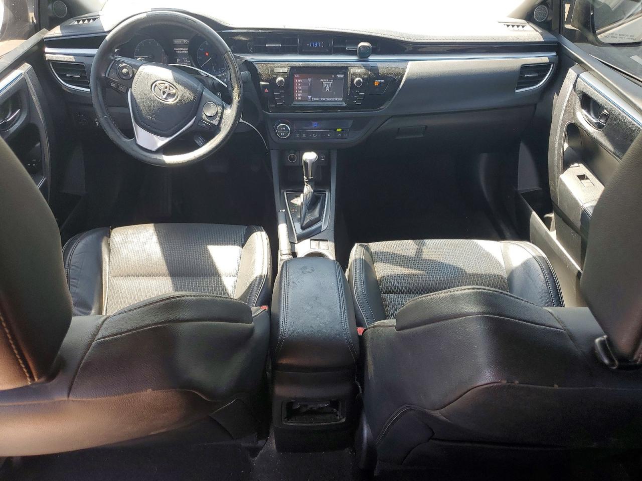 2015 Toyota Corolla S Plus Silver vin: 5YFBURHE6FP348403