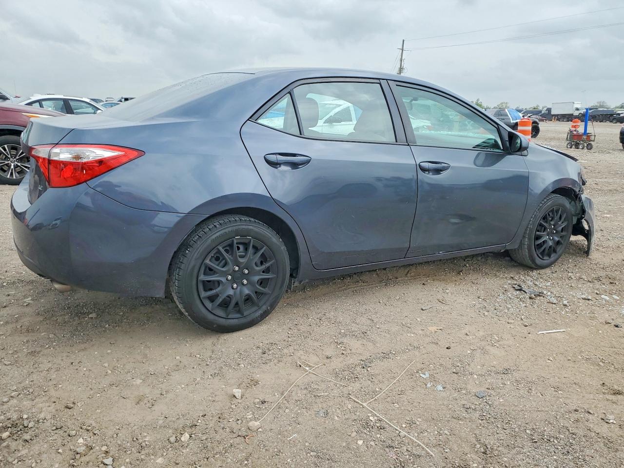 2016 Toyota Corolla Le Blue vin: 5YFBURHE6GP525873