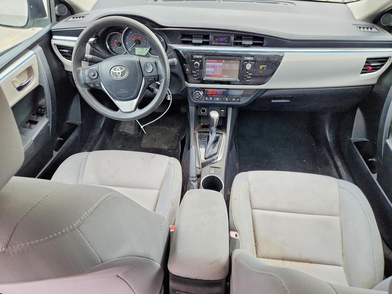 2014 Toyota Corolla Le Silver vin: 5YFBURHE7EP016100