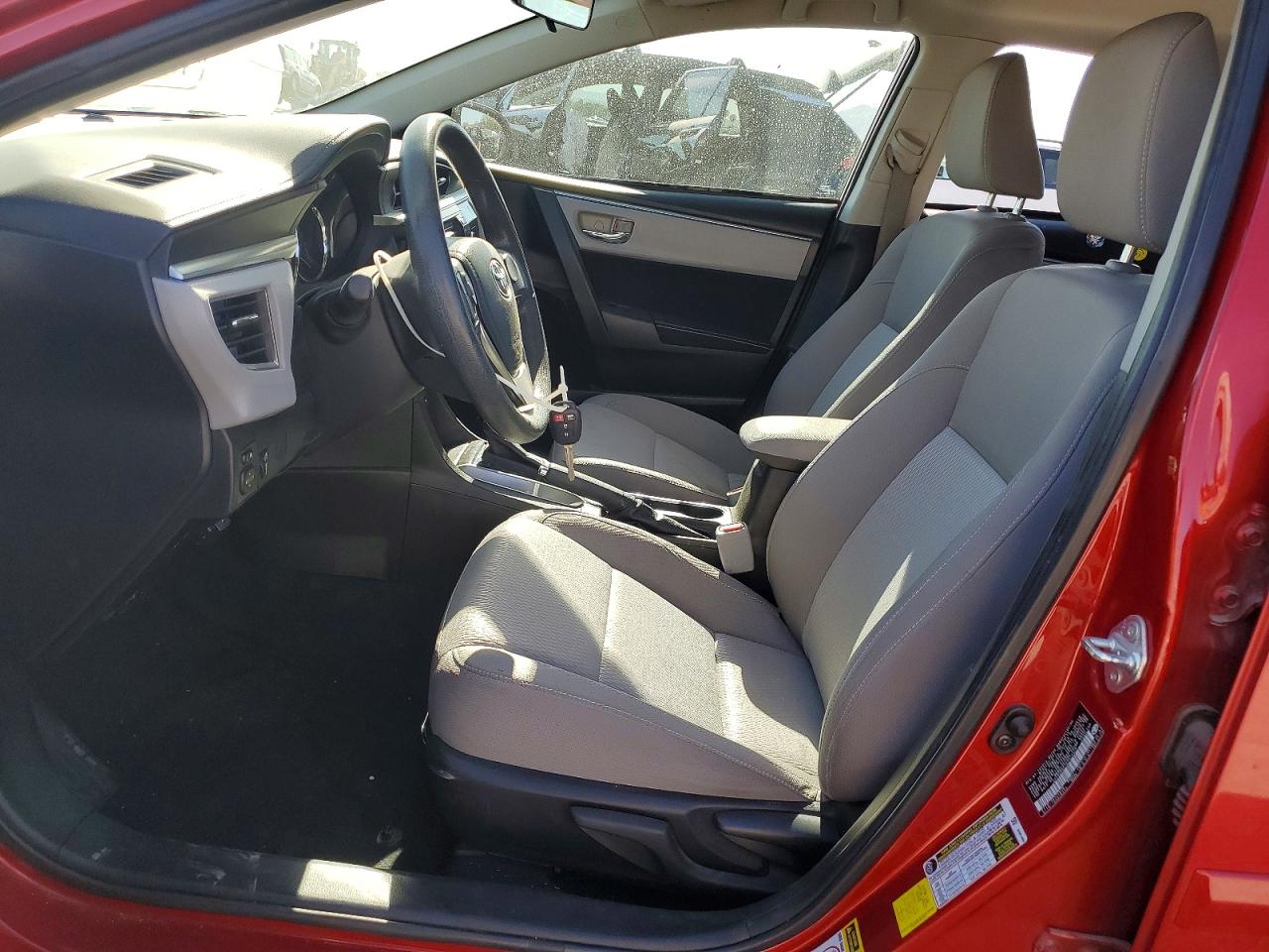 2014 Toyota Corolla Le Red vin: 5YFBURHE7EP030479