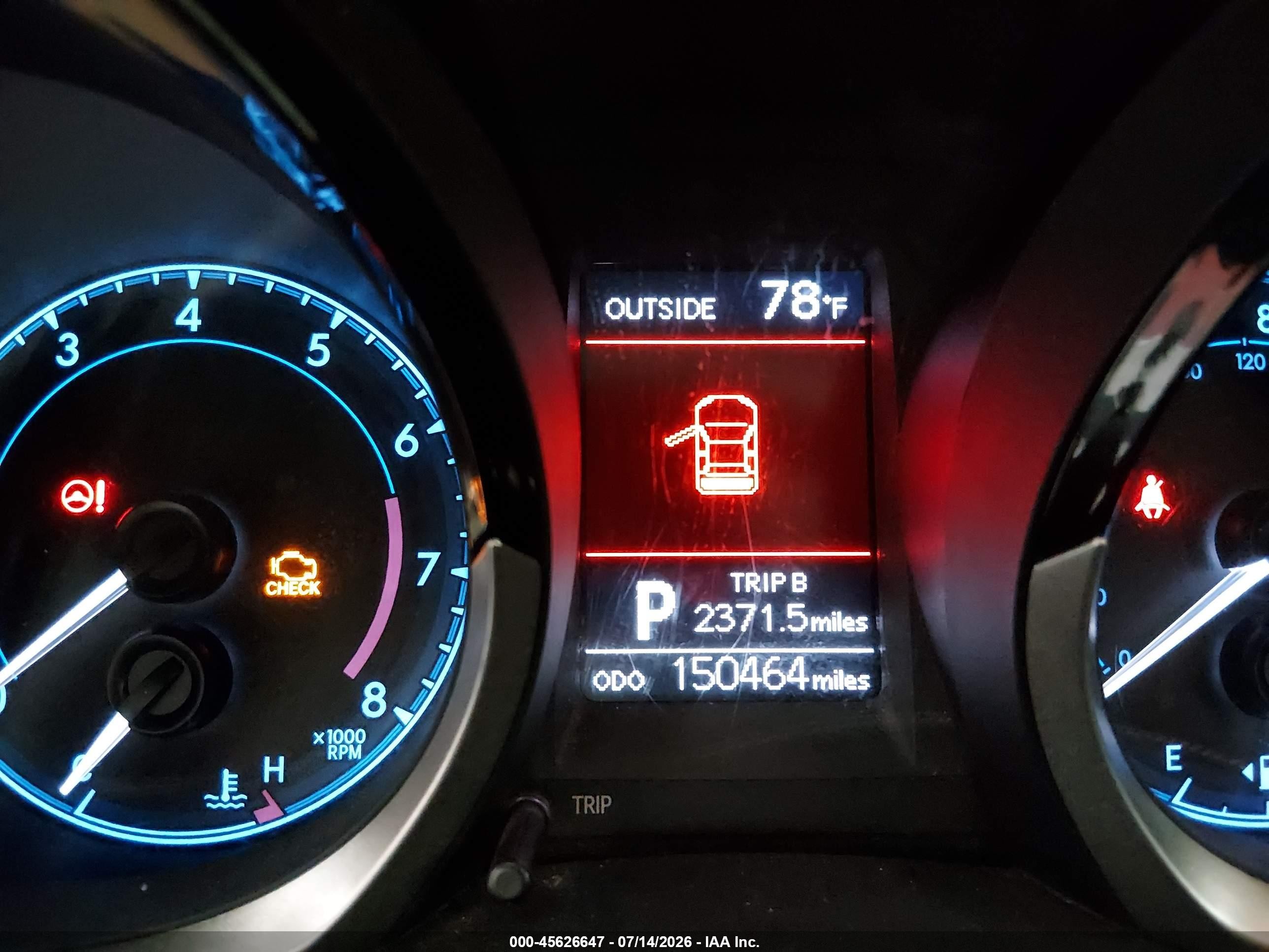 2014 Toyota Corolla S Plus Silver vin: 5YFBURHE7EP034869