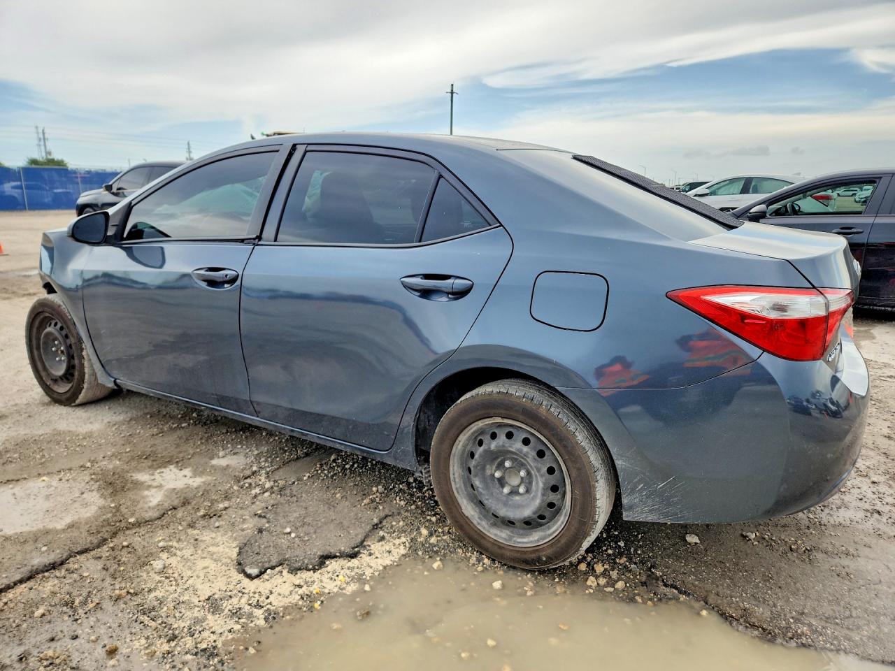 2014 Toyota Corolla Le Серый vin: 5YFBURHE7EP036217