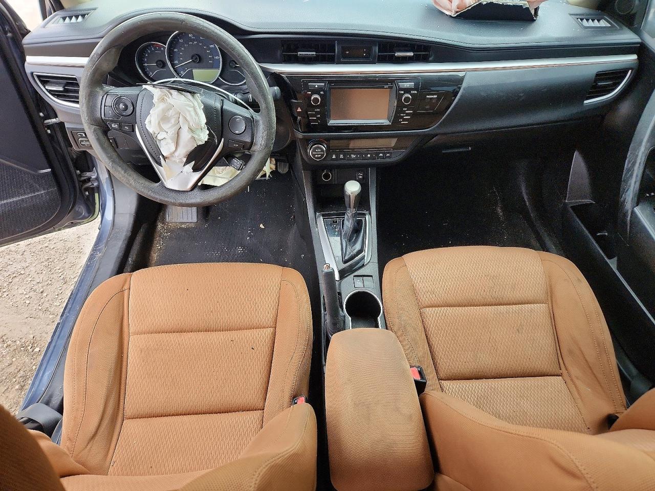 2014 Toyota Corolla Le Серый vin: 5YFBURHE7EP036217