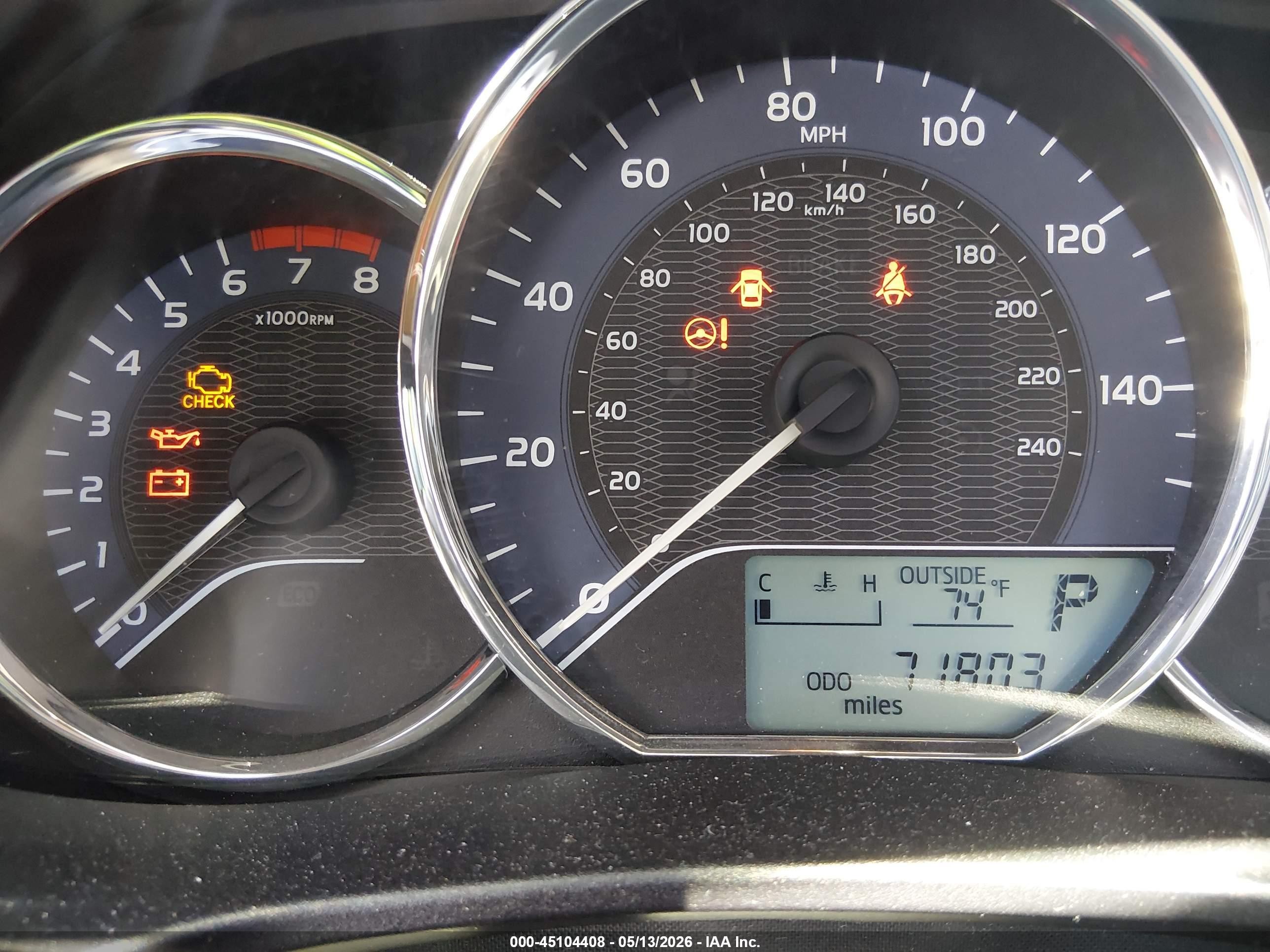 2014 Toyota Corolla Le Plus White vin: 5YFBURHE7EP066771