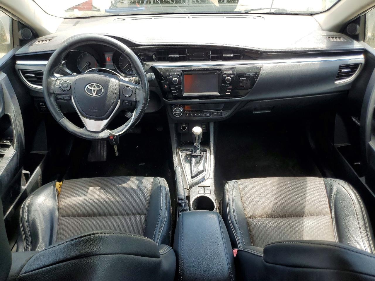 2014 Toyota Corolla S White vin: 5YFBURHE7EP103589