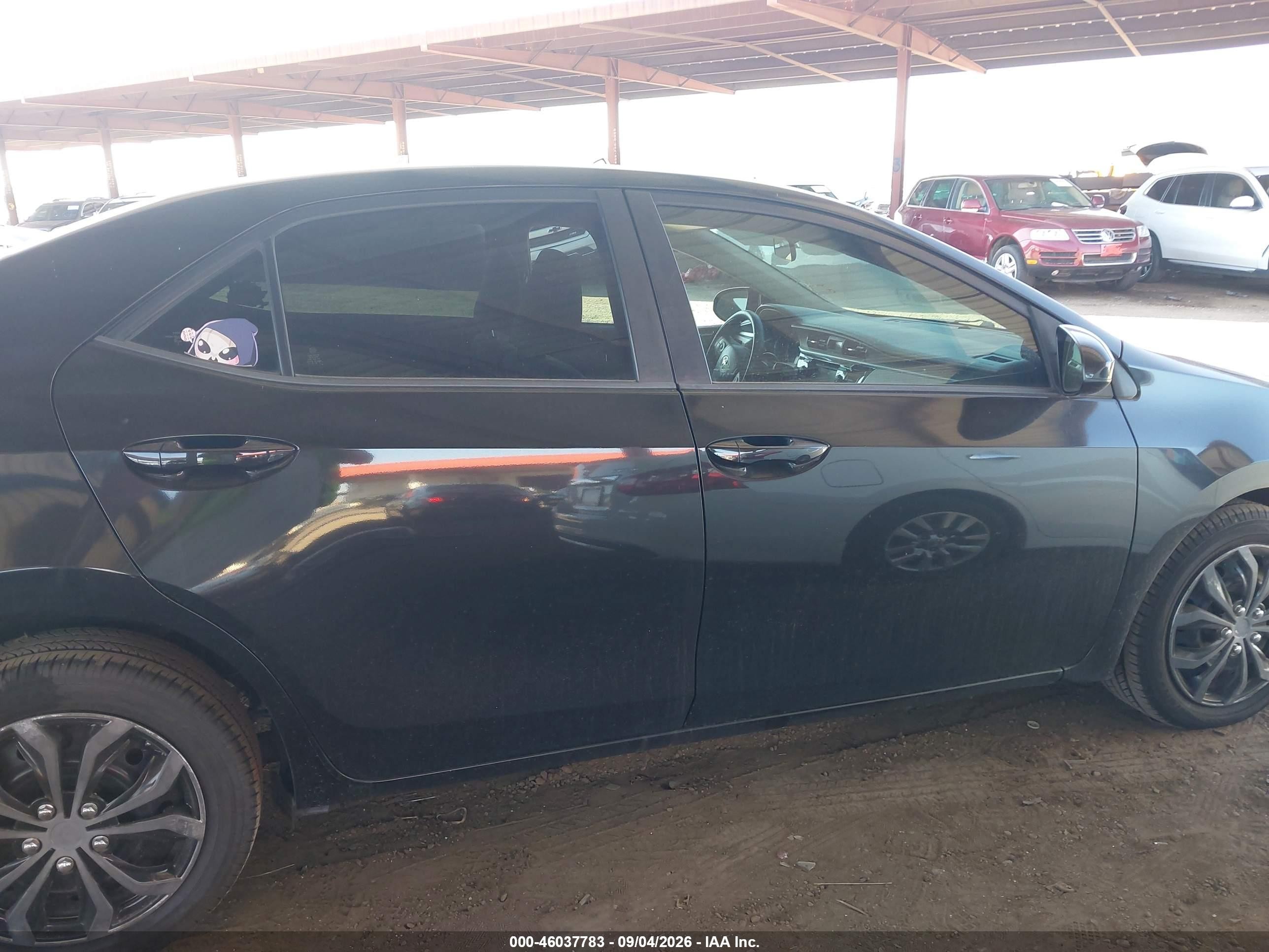 2014 Toyota Corolla Le Черный vin: 5YFBURHE7EP118268