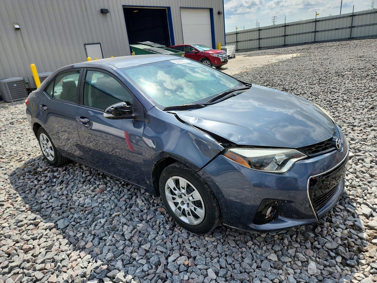2014 Toyota Corolla S Gray vin: 5YFBURHE7EP137029