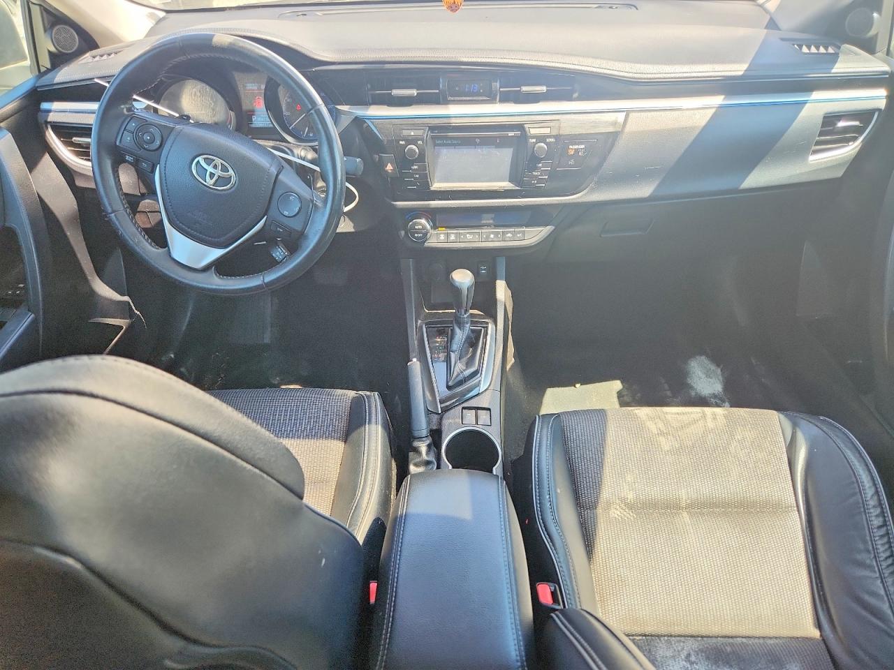 2014 Toyota Corolla S Plus Silver vin: 5YFBURHE7EP140643