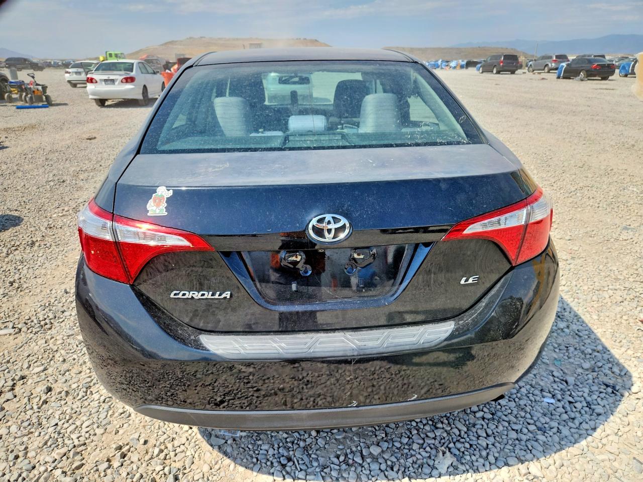 2014 Toyota Corolla Le Plus Gray vin: 5YFBURHE7EP159970