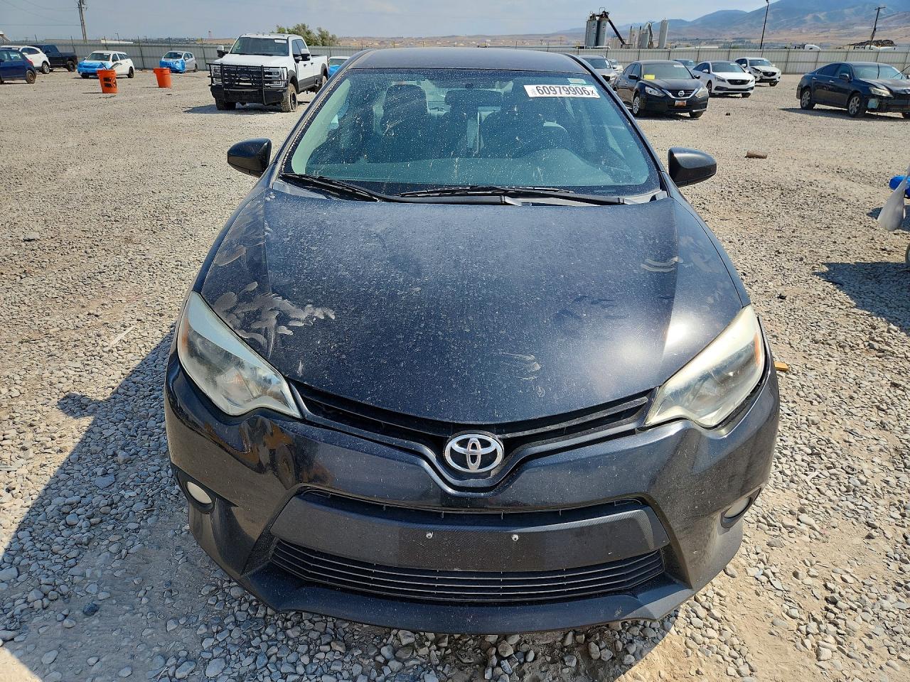 2014 Toyota Corolla Le Plus Gray vin: 5YFBURHE7EP159970