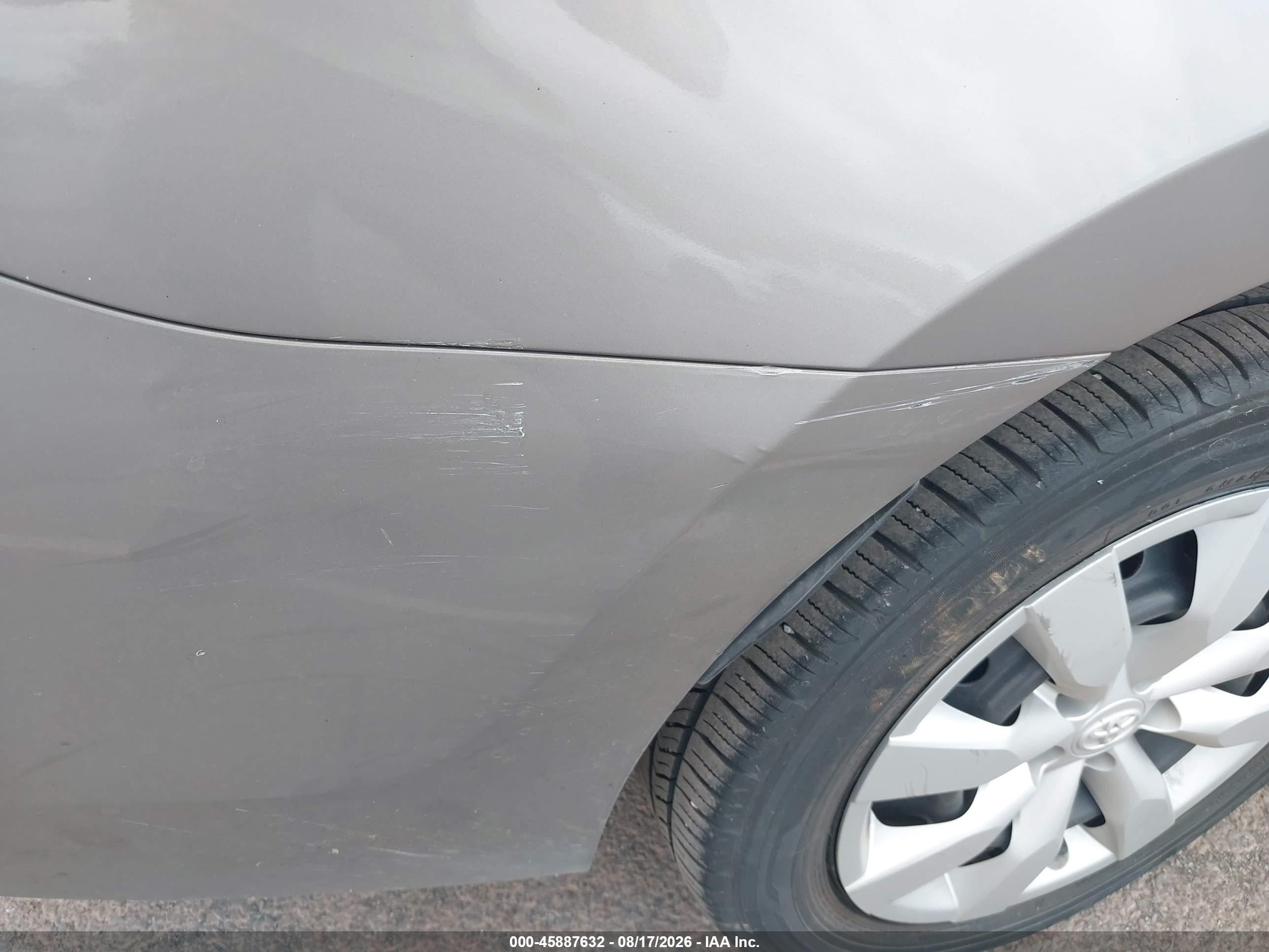 2015 Toyota Corolla Le Серый vin: 5YFBURHE7FP185132