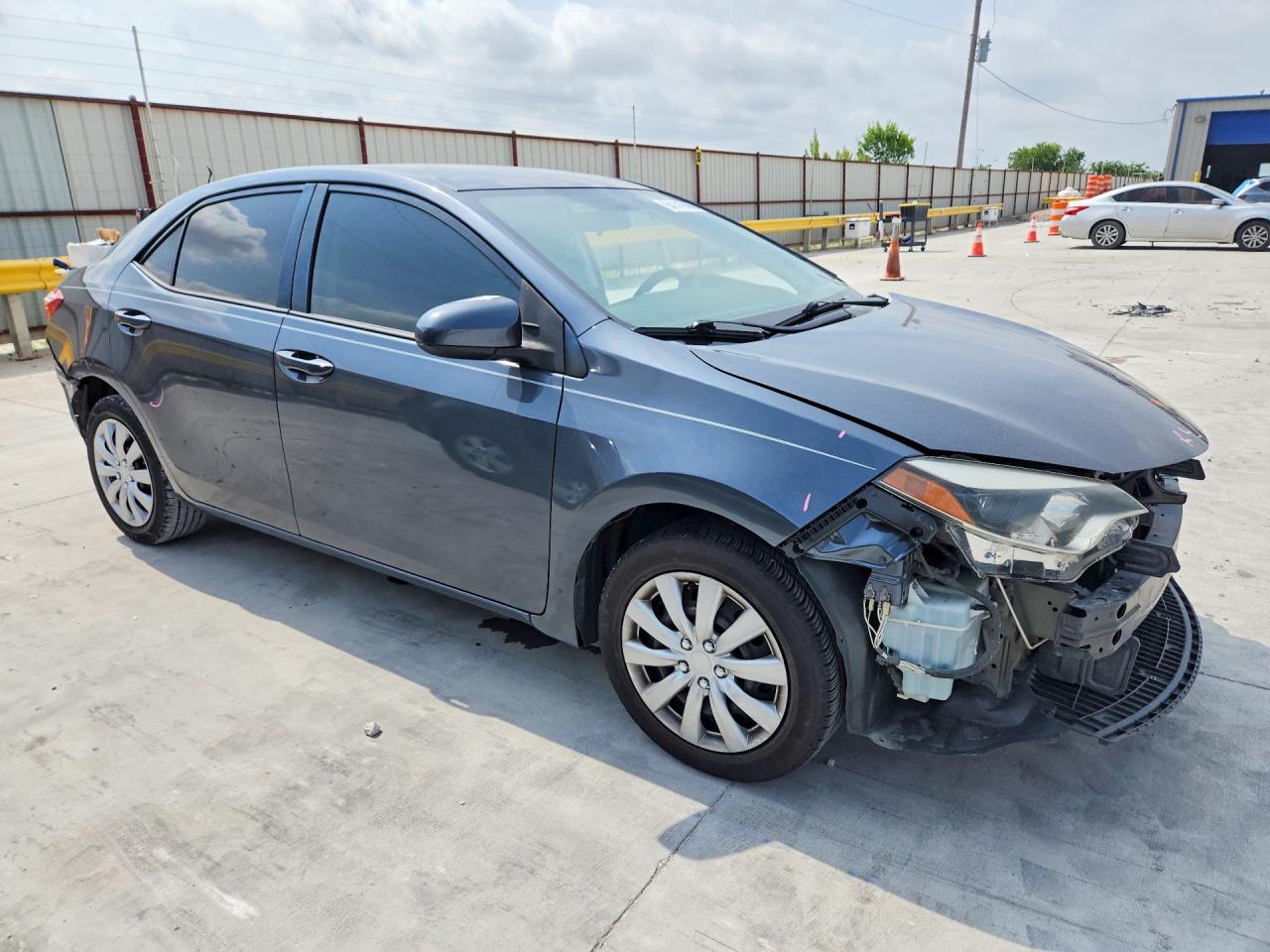 2015 Toyota Corolla Le Синий vin: 5YFBURHE7FP196793