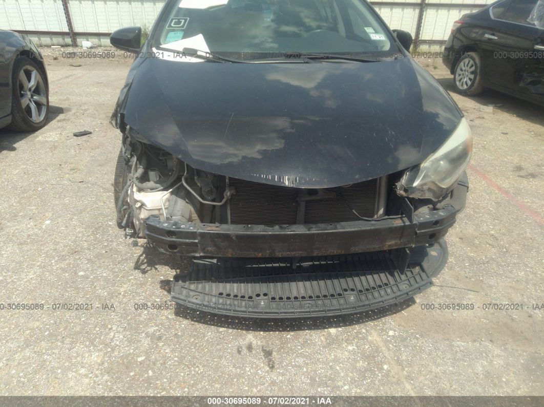 2015 Toyota Corolla L/le/s/s Plus/le Plus Black vin: 5YFBURHE7FP199287