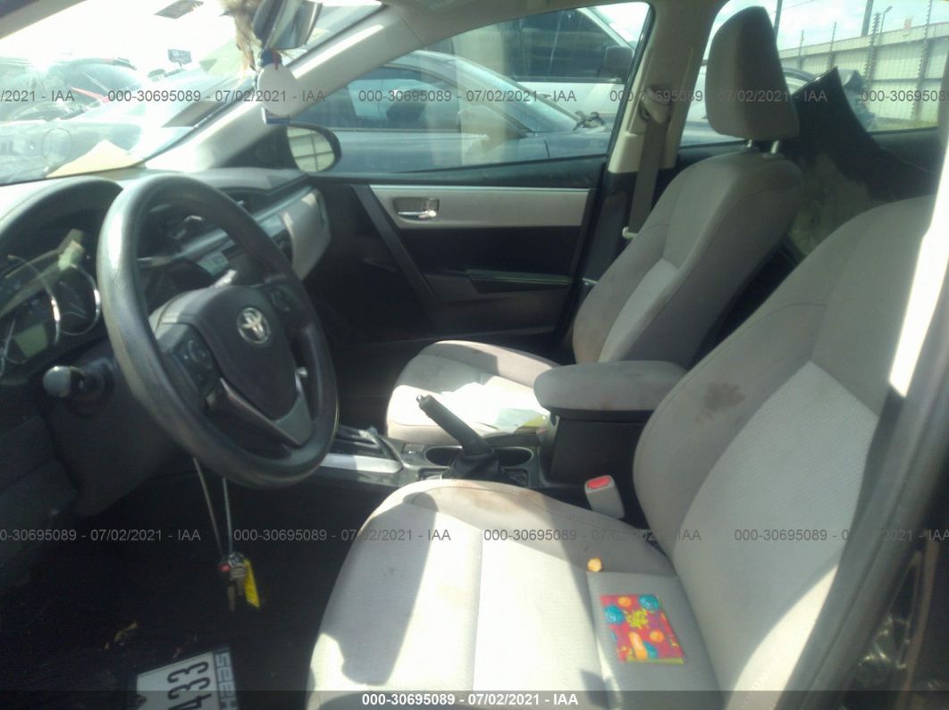 2015 Toyota Corolla L/le/s/s Plus/le Plus Black vin: 5YFBURHE7FP199287
