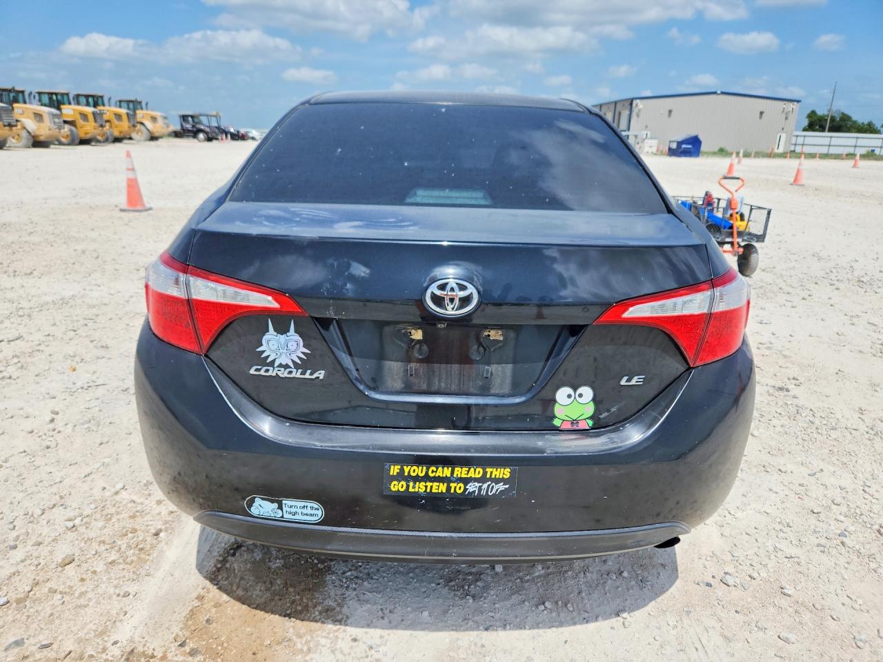 2015 Toyota Corolla Le Gray vin: 5YFBURHE7FP199287