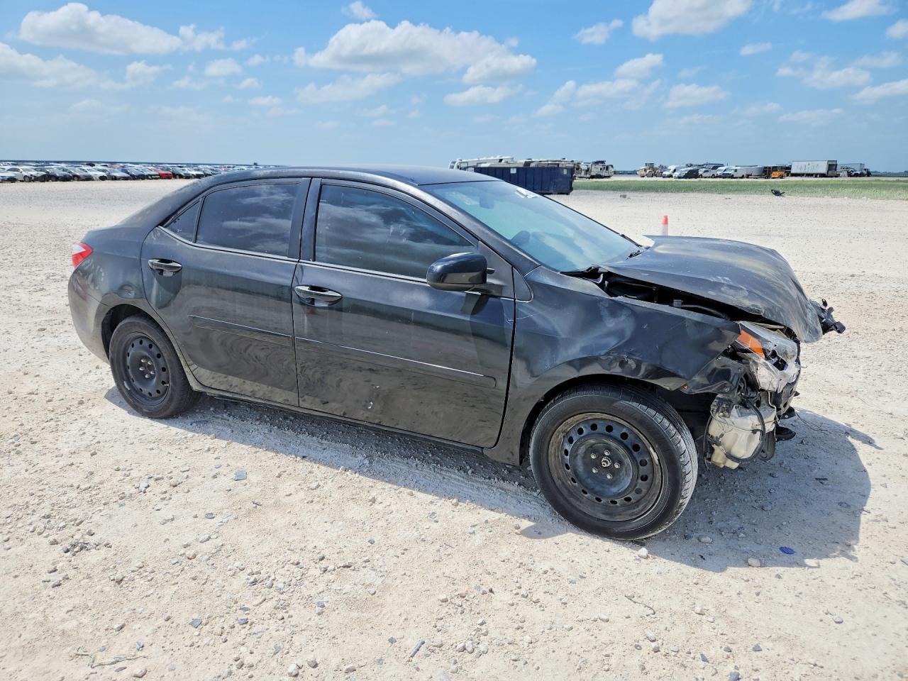 2015 Toyota Corolla Le Gray vin: 5YFBURHE7FP199287