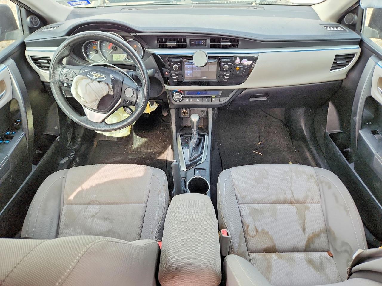 2015 Toyota Corolla Le Gray vin: 5YFBURHE7FP199287