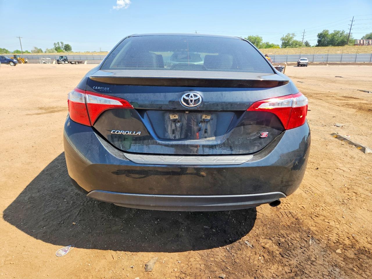 2015 Toyota Corolla S Plus Черный vin: 5YFBURHE7FP216850
