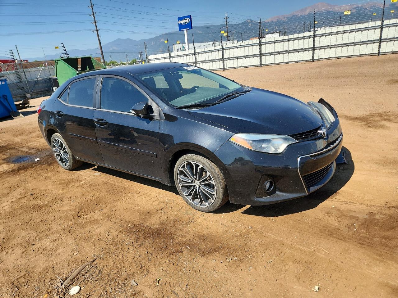 2015 Toyota Corolla S Plus Черный vin: 5YFBURHE7FP216850
