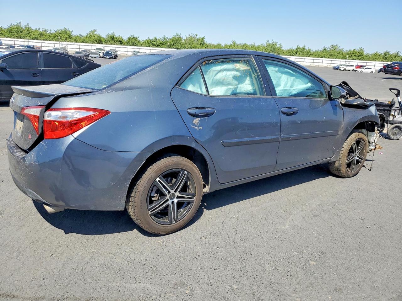 2015 Toyota Corolla S Plus Charcoal vin: 5YFBURHE7FP219179