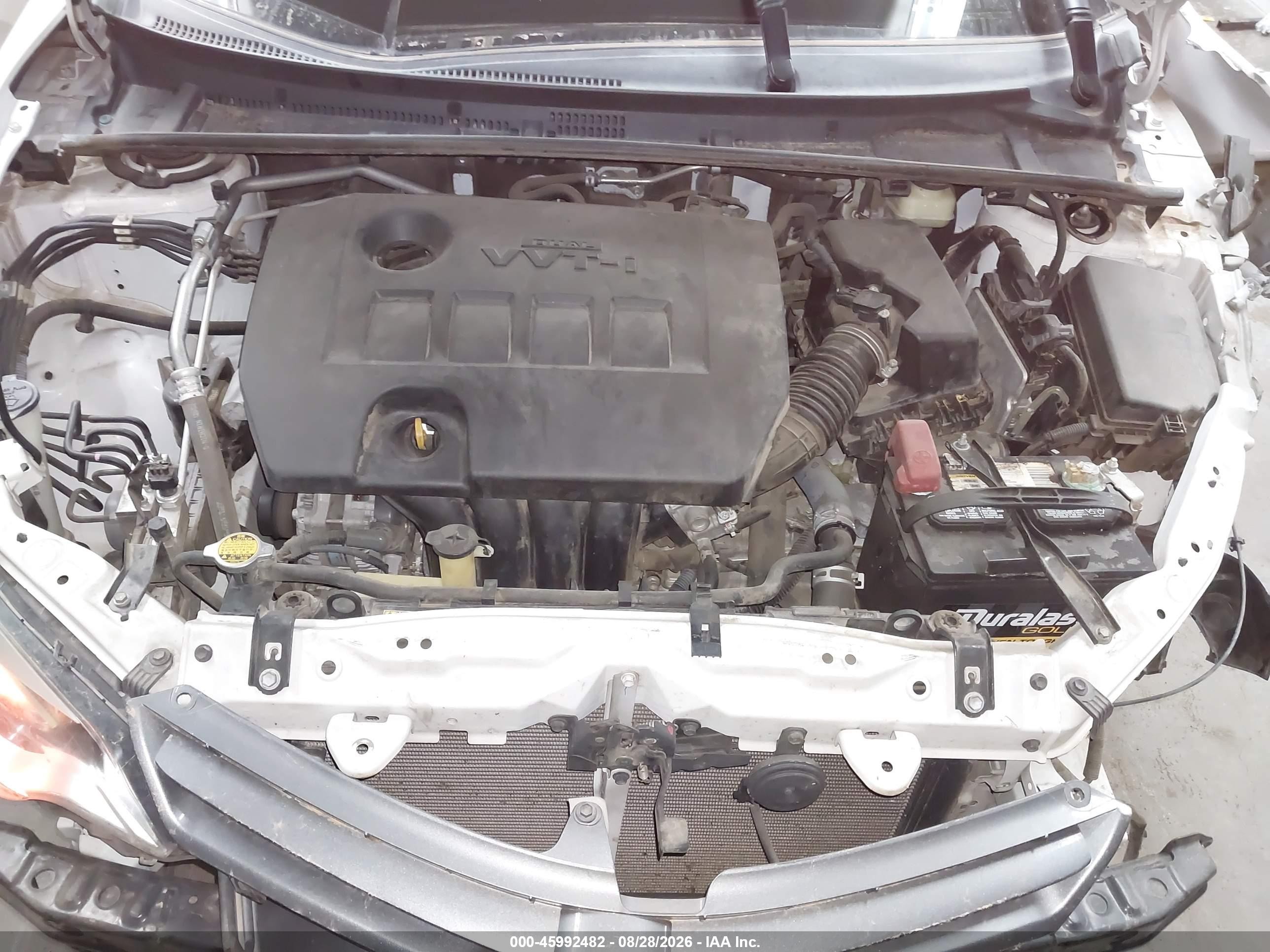 2015 Toyota Corolla Le Белый vin: 5YFBURHE7FP230117