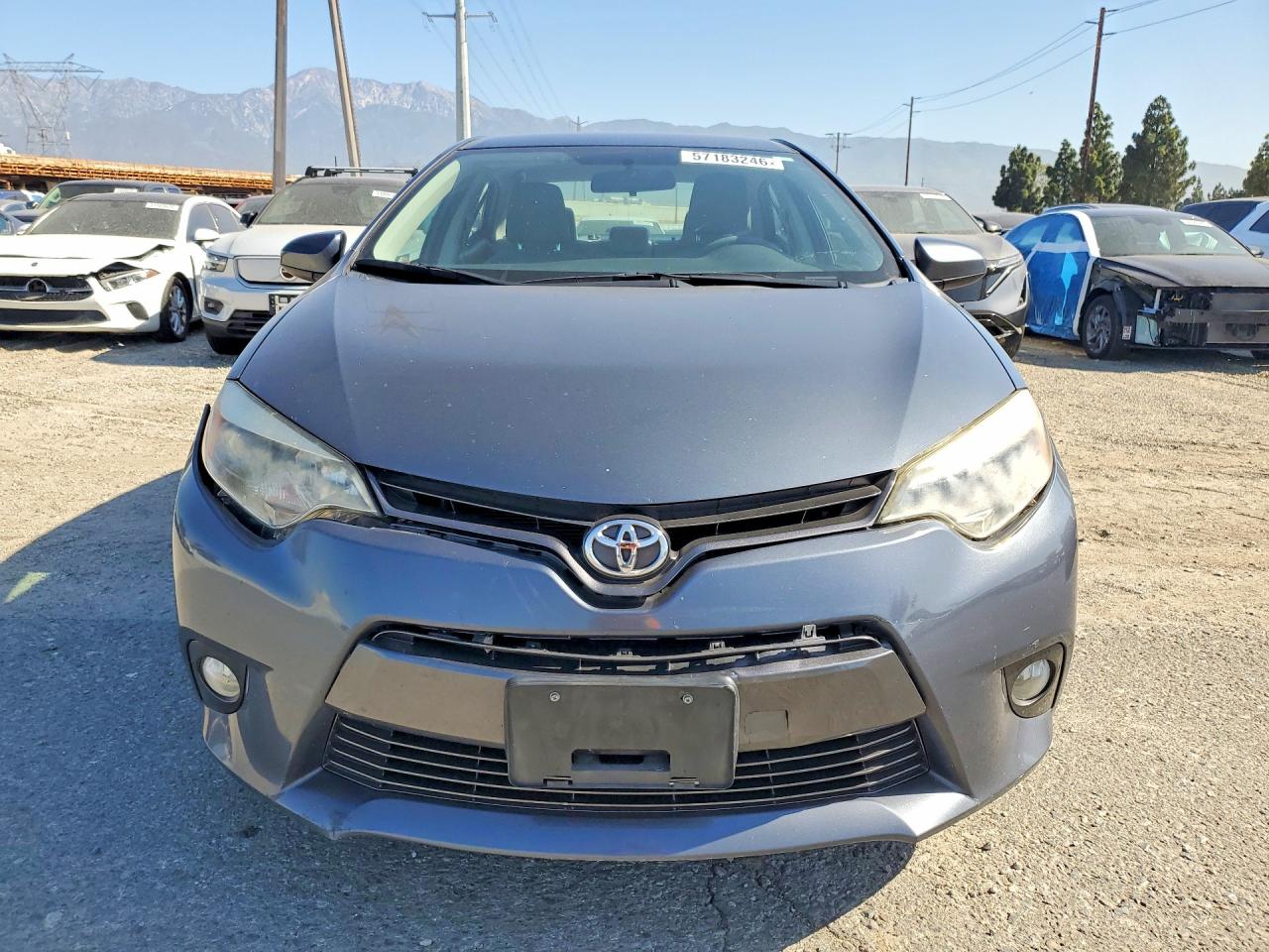 2015 Toyota Corolla Le Plus Charcoal vin: 5YFBURHE7FP238458