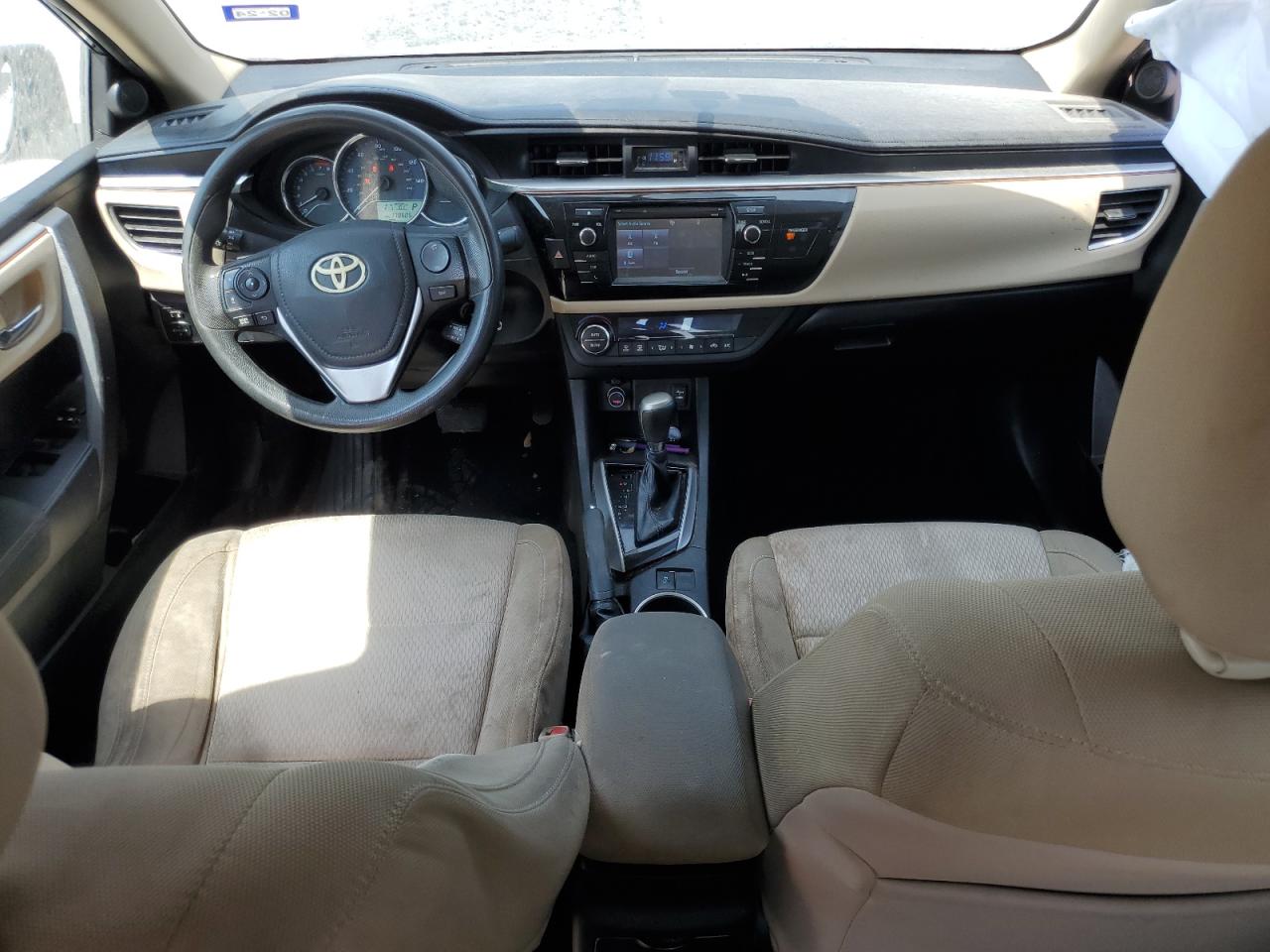 2015 Toyota Corolla L Gray vin: 5YFBURHE7FP248214