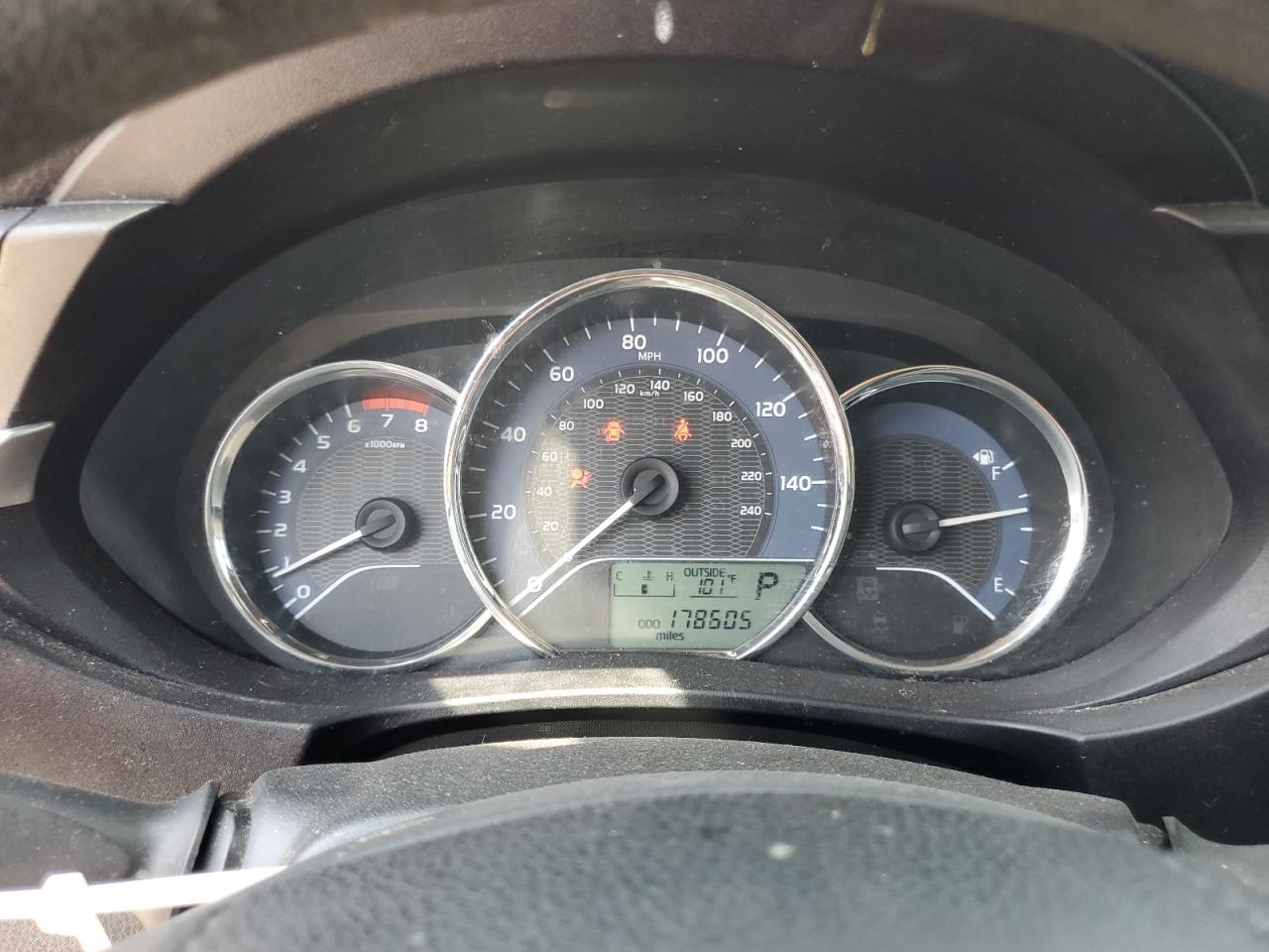 2015 Toyota Corolla L Gray vin: 5YFBURHE7FP248214