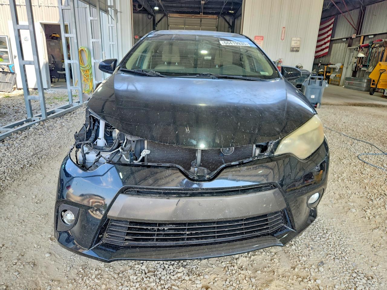 2015 Toyota Corolla Le Plus Black vin: 5YFBURHE7FP265045