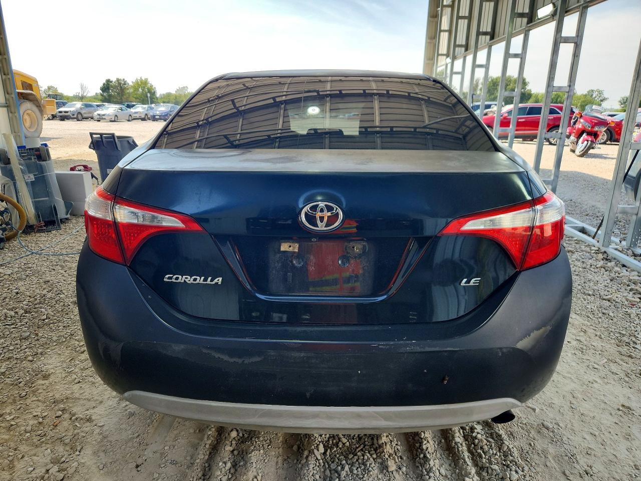 2015 Toyota Corolla Le Plus Black vin: 5YFBURHE7FP265045