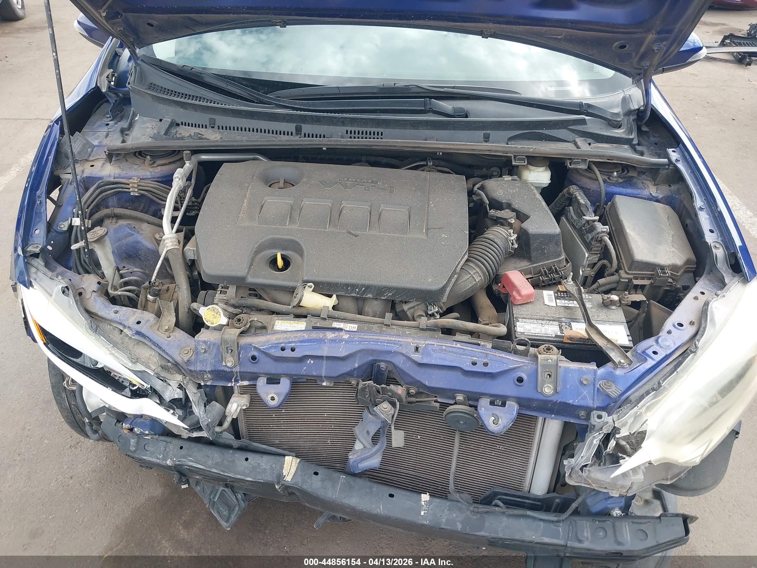 2015 Toyota Corolla S Plus Blue vin: 5YFBURHE7FP268656