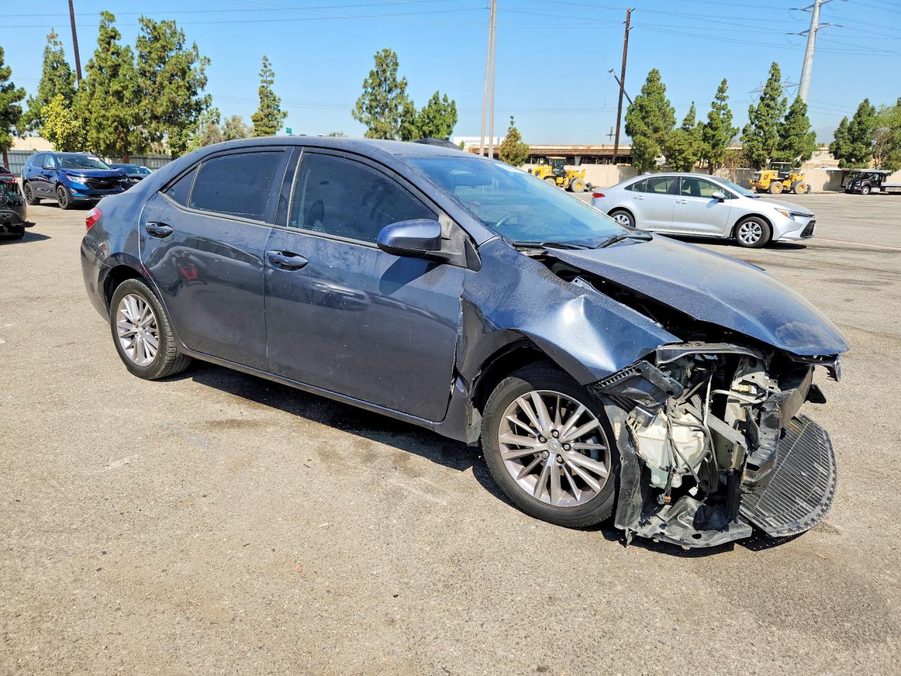 2015 Toyota Corolla Le Plus Серый vin: 5YFBURHE7FP292942