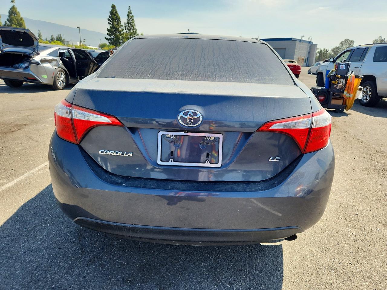 2015 Toyota Corolla Le Plus Серый vin: 5YFBURHE7FP292942